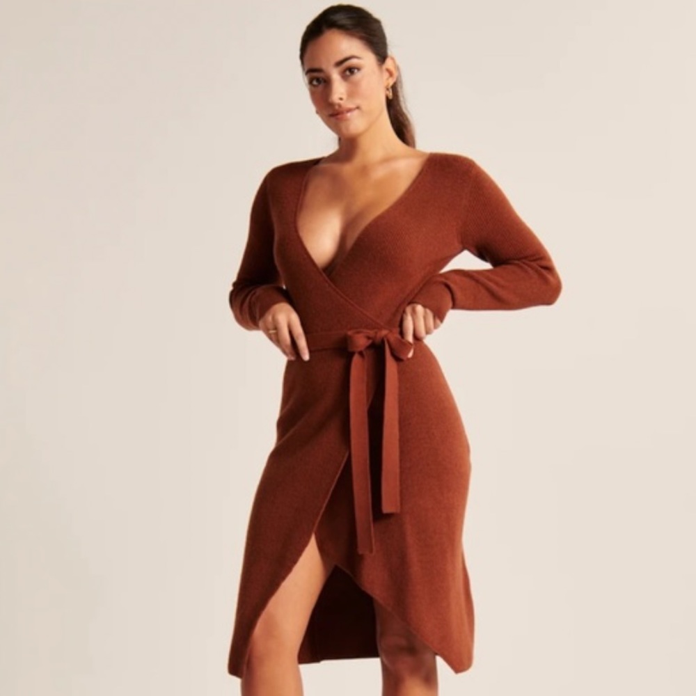 A&F Sweater Wrap Dress